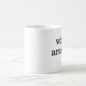 だれがartedか。 コーヒーマグカップ (中央)