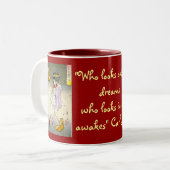 だれがmug*を見るか ツートーンマグカップ (正面左)