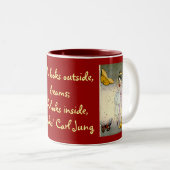 だれがmug*を見るか ツートーンマグカップ (正面右)