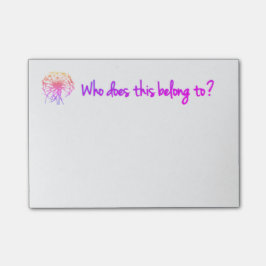 だれこれはに属しますか。 ポスト・イット