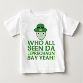 だれすべての見られたDaの小妖精がミームをええ言うか ベビーTシャツ (正面)