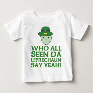だれすべての見られたDaの小妖精がミームをええ言うか ベビーTシャツ