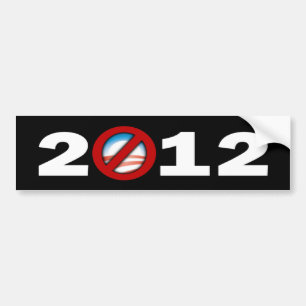 だれでもしかしオバマ2012年 バンパーステッカー
