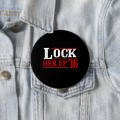 だれでもしかしヒラリー-彼女の上りの2016年を締めて下さい- -アンチHil 缶バッジ (インサイチュ)