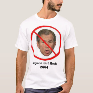 だれでもしかしブッシュ2004年 Tシャツ
