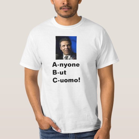 だれでもしかしCuomo!!! Tシャツ (正面)