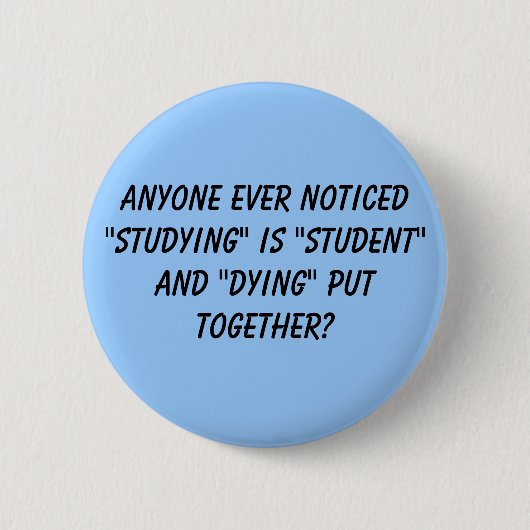 だれでも気づかれた"調査学生"…"であり、" 缶バッジ (正面)