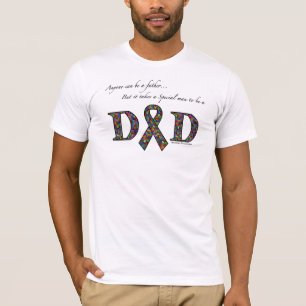 だれでも父の…自閉症である場合もあります Tシャツ