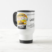 だれでも車を運転できます トラベルマグ (正面左)