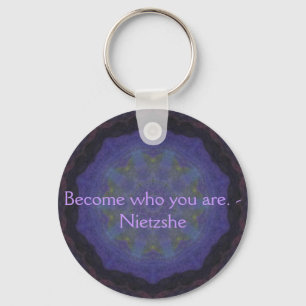 だれにであるかなる。 - Nietzshe キーホルダー