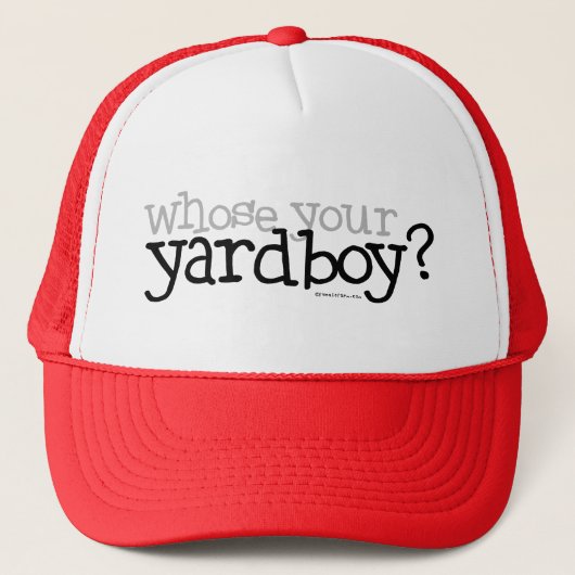 だれのあなたのYardboyか。 キャップ (正面)
