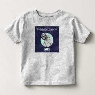 だれのために政府が働くかエリザベスワーレンか- トドラーTシャツ