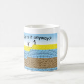 だれの欠陥か。 コーヒーマグカップ (正面右)