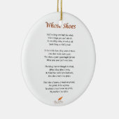 だれの靴の詩か セラミックオーナメント (右)