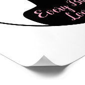 だれもが私を愛してる！ウサギの女の子 ポスター (角)