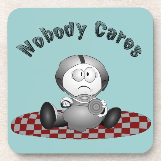 だれもコルクのコースターを気にしません コースター (正面)