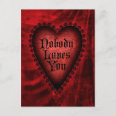 だれもゴシック様式バレンタイン愛しません シーズンポストカード (正面)