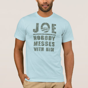 だれもジョセフ・バイデンと台なしにしません Tシャツ