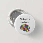 "だれも完全な"ボタン 缶バッジ (正面&裏面)