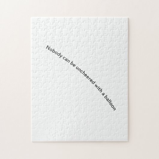 だれも気球によってuncheeredできません ジグソーパズル (縦)