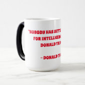 だれも知性のためのよりよい点が…ありません モーフィングマグカップ (正面左)