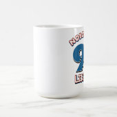 だれも私のように92をしません! コーヒーマグカップ (中央)