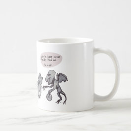 だれも私の言うことがわかりません コーヒーマグカップ