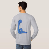 だれも私を好みません Tシャツ (裏面フル)