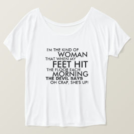 だれを恐れている悪魔はありますか。 Tシャツ