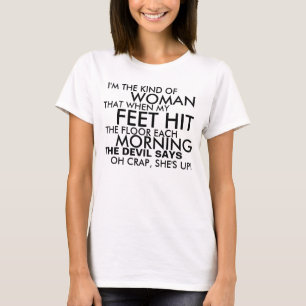 だれを恐れている悪魔はありますか。 Tシャツ