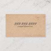 "だれを悪魔が"ビクトリアンなテレホンカードV1であるか コーリングカード (裏面)