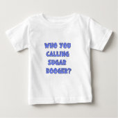 だれ砂糖のboogerをか呼んでいる ベビーTシャツ (正面)