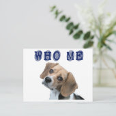 だれ私犬の指紋か ポストカード (スタンド正面)