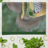 だれCallinの鶏か キッチンタオル (折り畳み)