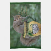 だれCallinの鶏か キッチンタオル (縦)