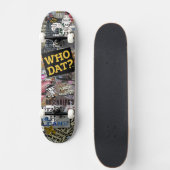 だれDatのTシャツか スケートボード (正面)