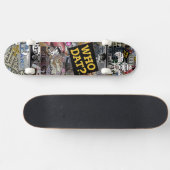 だれDatのTシャツか スケートボード (横)