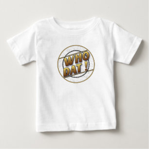 だれDatのTシャツか ベビーTシャツ