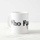 だれFartlek'dか。 コーヒーマグカップ (正面左)