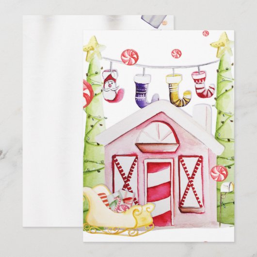 だ・ノーミーズ 招待状 (正面/裏面)