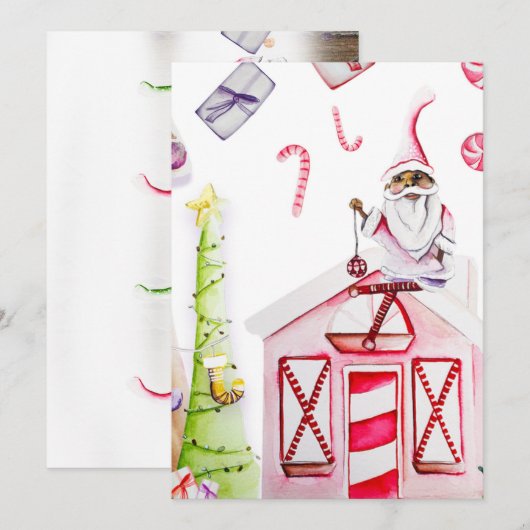 だ・ノーミーズ 招待状 (正面/裏面)