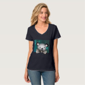 ちいさなクマからこんにちは Tシャツ (正面フル)