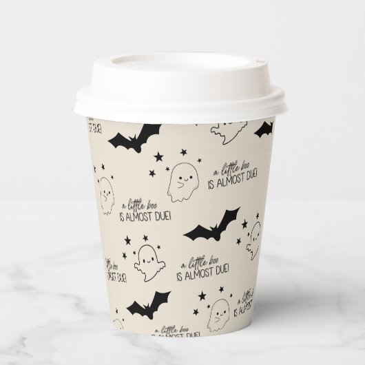 ちいさなブーはもうすぐの紙カップ 紙コップ (正面)