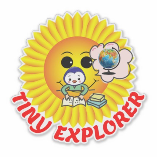 ちいさな女 シール (正面)