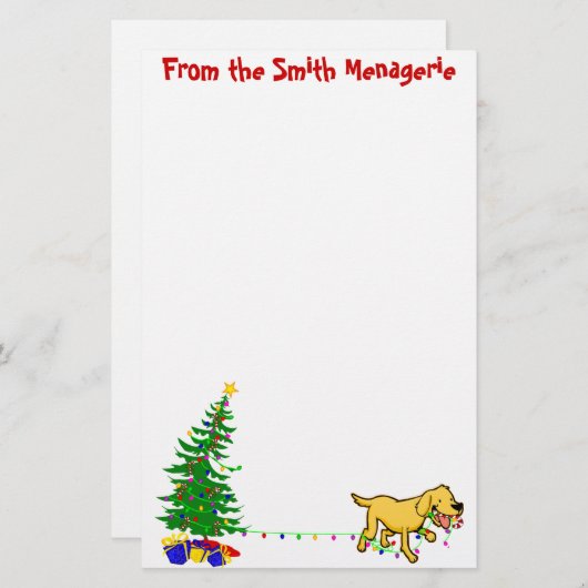 ちくしょうクリスマス|のクリスマスレターヘッド 便箋 (正面/裏面)