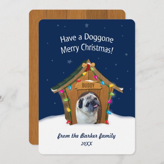 ちくしょうメリークリスマス シーズンカード (正面/裏面)