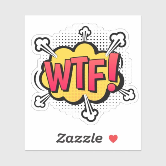 ちくしょう！漫画レトロポップ・アートのアートスピーチバブルノートパソコン シール (シート)