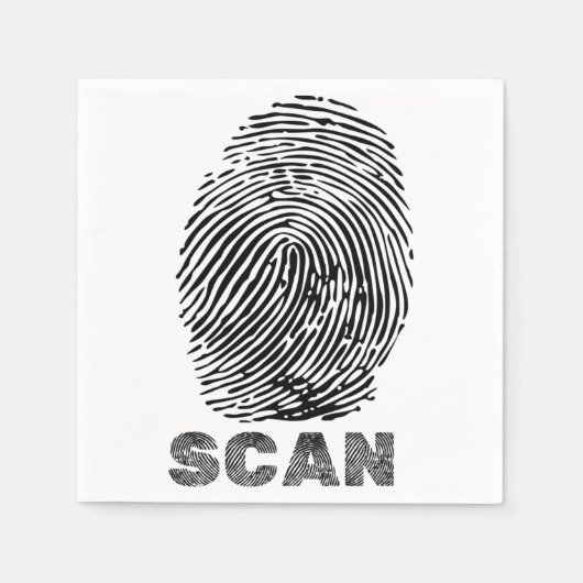 ちぢれ スタンダードカクテルナプキン (正面)