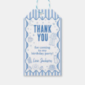 ちっとも寝てないよ 誕生日おめでとう ギフトタグ (正面)