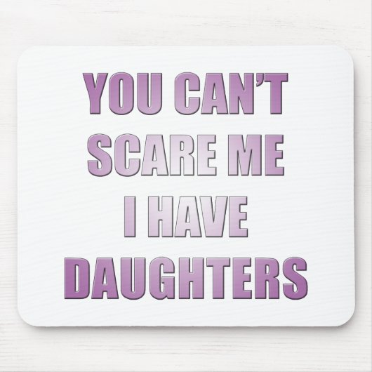 ちっとも怖くない マウスパッド (正面)